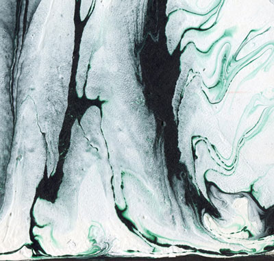 Arte fractal pintado a mano